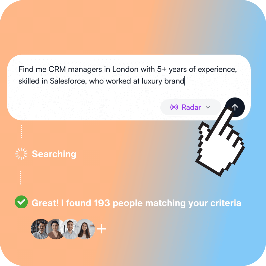 Search for the perfect candidates