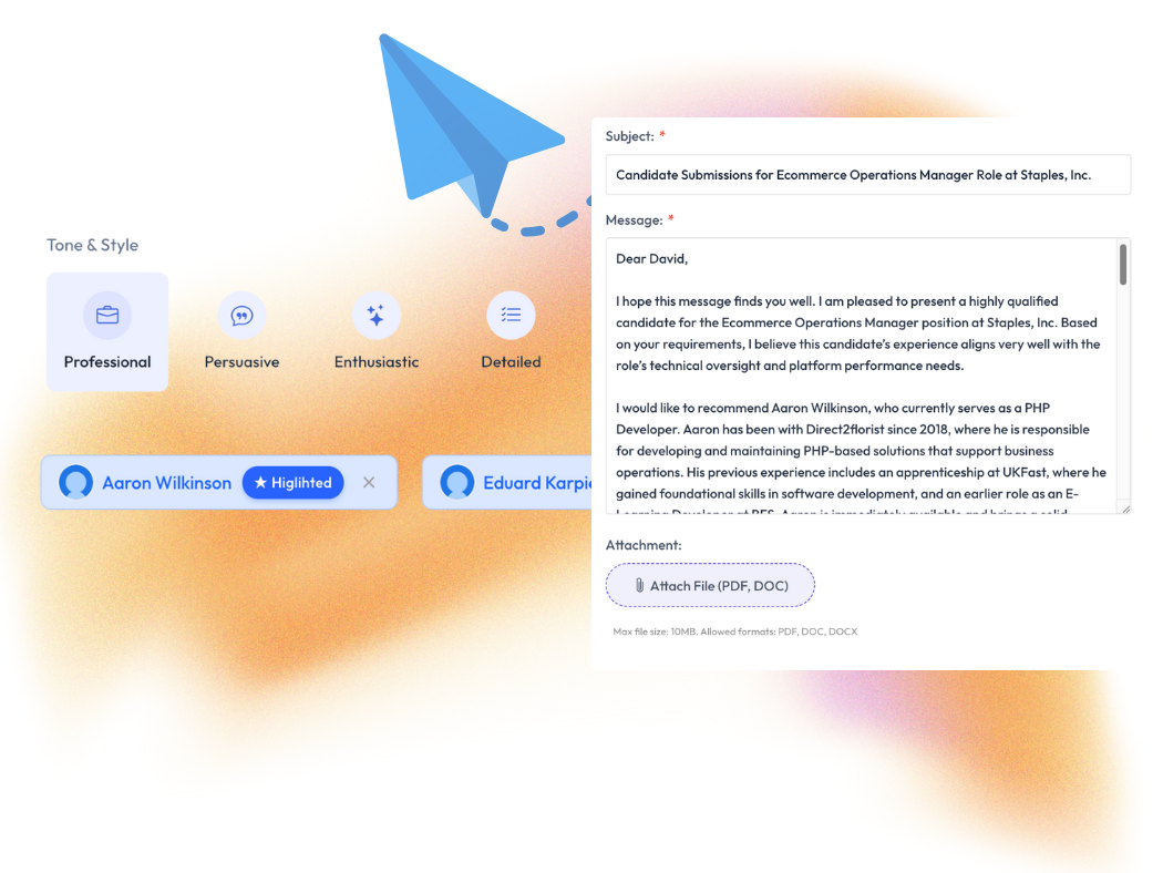 AI recruitment platform