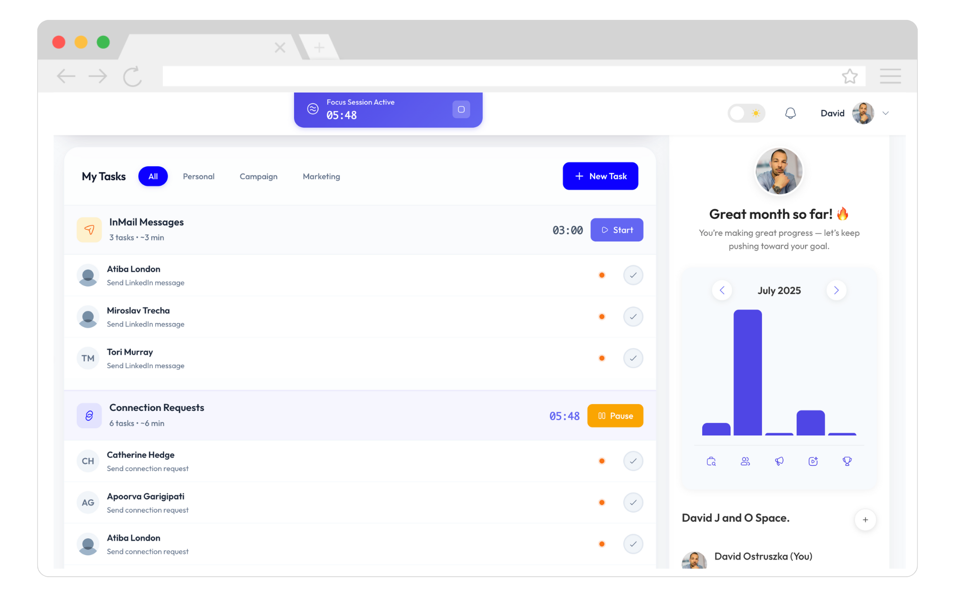 ScoutHub Platform Todos